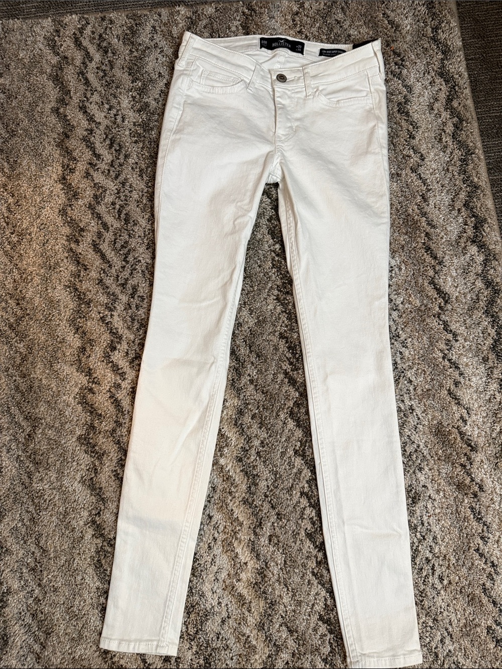 Hollister White Skinny Jeans